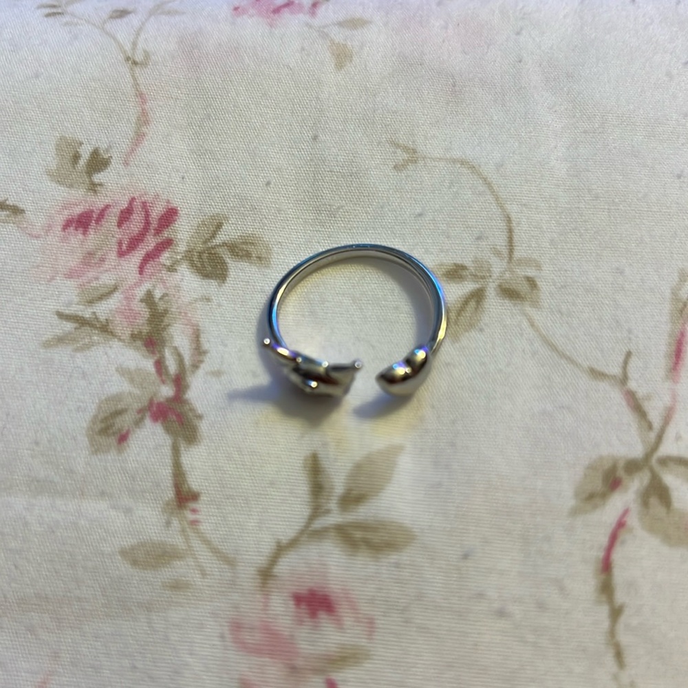 Kuromi Adjustable Silver Ring - Picture 2 of 2